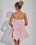Victoria Dazzling Sequin Bow | Mini Dress