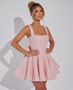 Victoria Dazzling Sequin Bow | Mini Dress