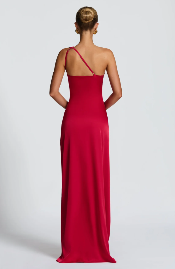 Valora | Satin Maxi Dress