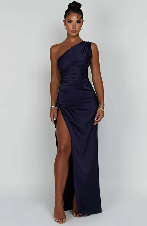 Valora | Satin Maxi Dress