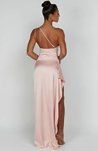 Valora | Satin Maxi Dress