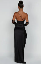 Valora | Satin Maxi Dress